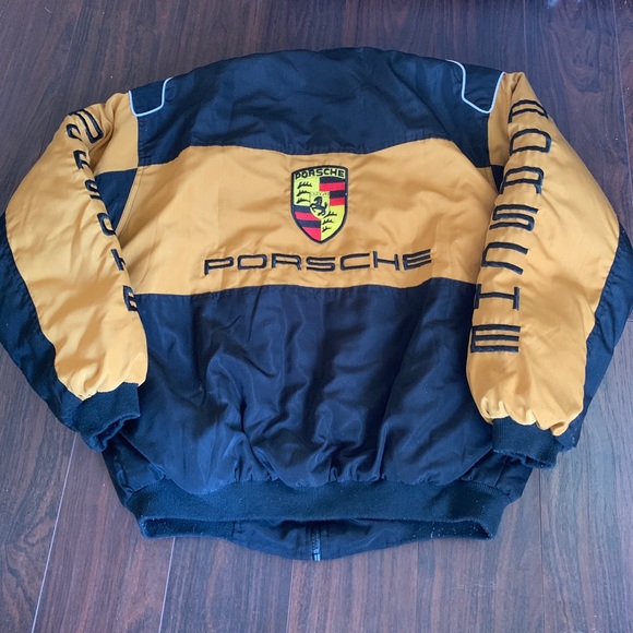 Vintage Porsche Racing Jacket Windbreaker large - Picture 2 of 9